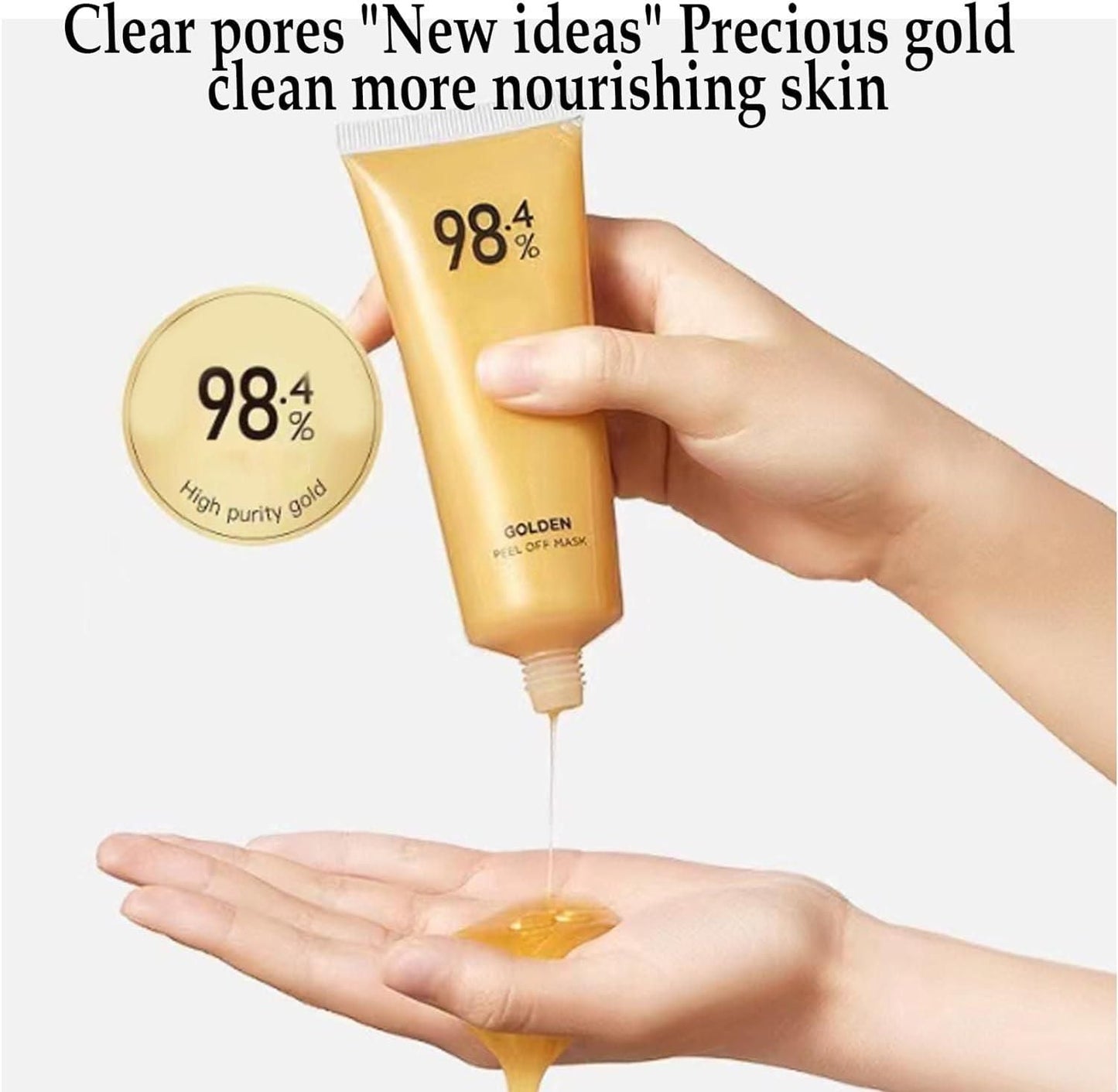 Gold Foil Peel-Off Mask (Pack of 2)